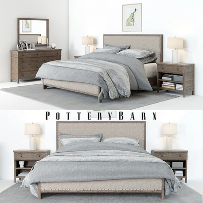 Pottery Barn Toulouse Bedroom set — Вид 1
