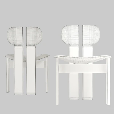 Africa Chair by Afra and Tobia DrCG Model 03 — Ver 4