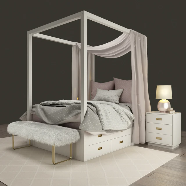 BED Restoration Hardware AVALON — Descargar