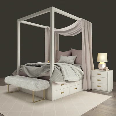 BED Restoration Hardware AVALON — Ver 2