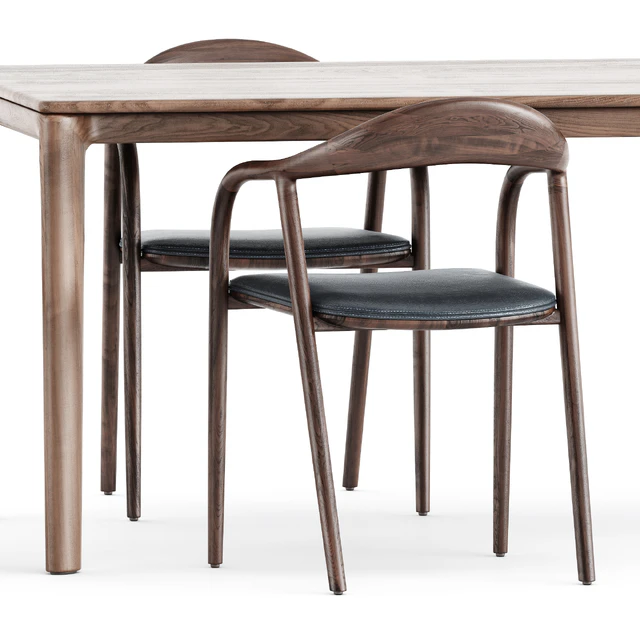 Neva chairs and Neva table by Artisan — Скачать