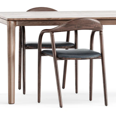 Neva chairs and Neva table by Artisan — Вид 4