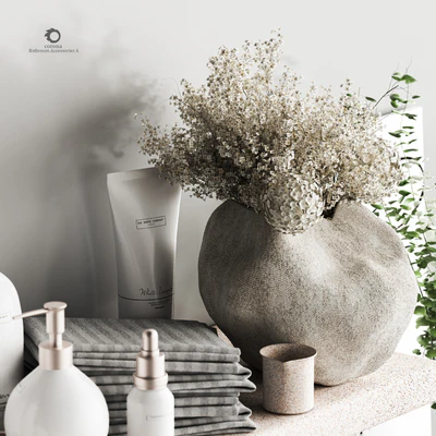 Bathroom Accessories with Plant C — Вид 2