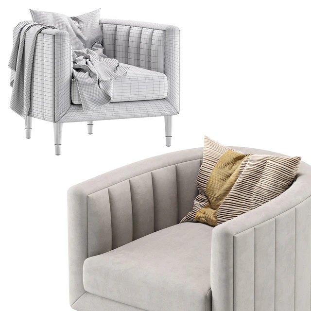 Armchair BRIDGE Cazarina Interiors/Кресло БРИДЖ — Descargar