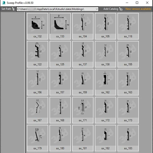 Collection of Moldings - Orac Decor p.3 — Download