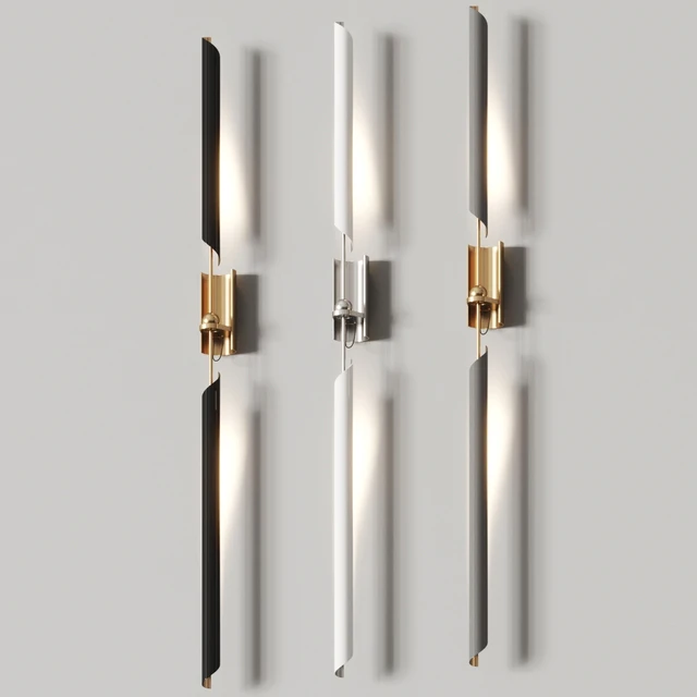 David Weeks Studio Otto Torch Wall Lamps — Скачать