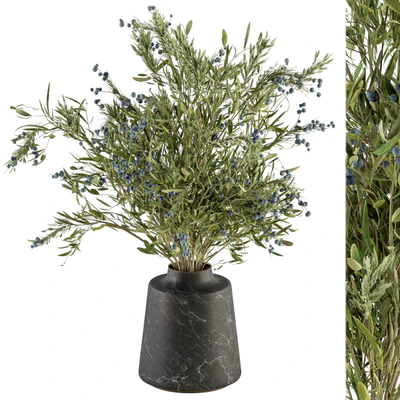 Bouquet - Green Branch in vase 54 — Ver 5