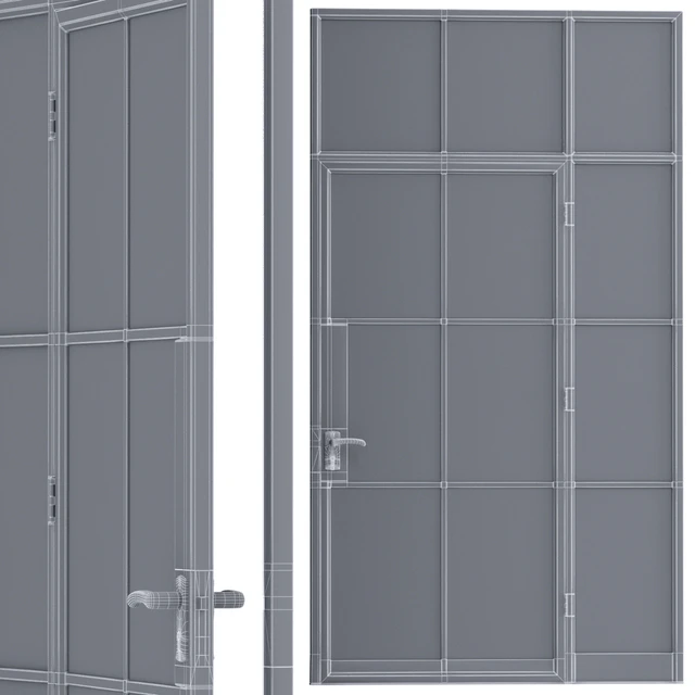 Steel door. Partition set 1 — Descargar