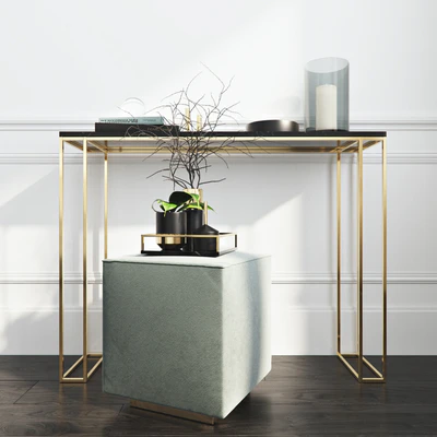 Pouf Console Decor — Ver 1