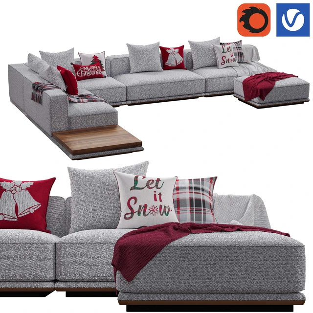 Minotti Horizonte Modular Sofa — Скачать