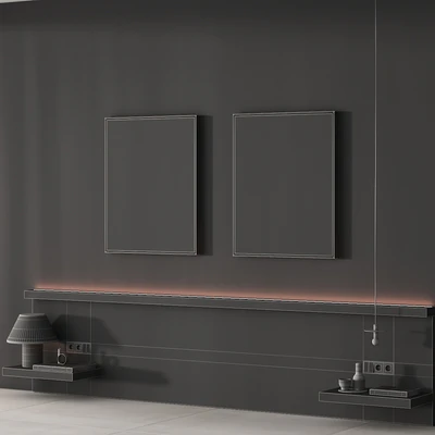 225 wall composition 08 bedroom headboard kit 03 — Вид 7