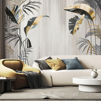 Creativille | Wallpapers | 4250 Tropical Leaves — Вид 4