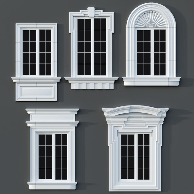 Windows in the style of modern classics 01 — Descargar