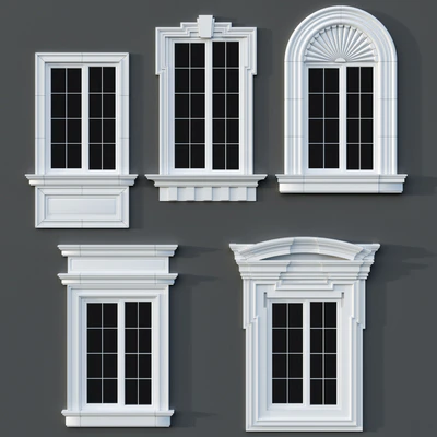 Windows in the style of modern classics 01 — Descargar
