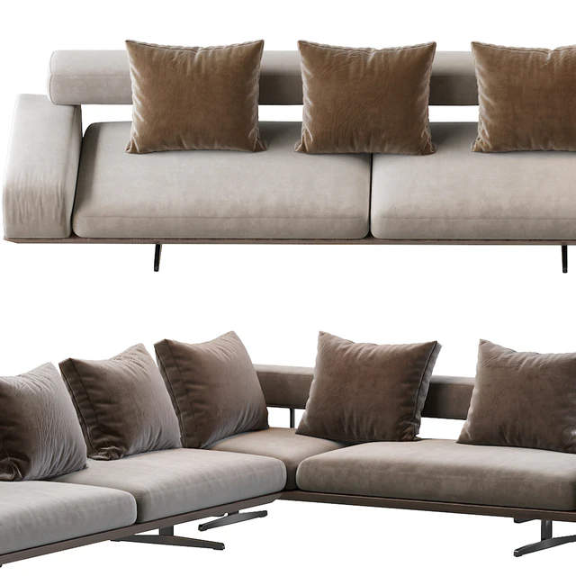 Wing corner sofa — Descargar