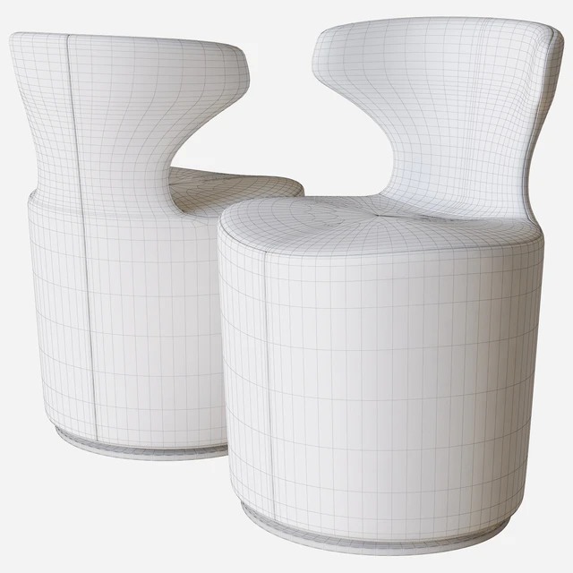 mini papilio chair b&b italia — Скачать