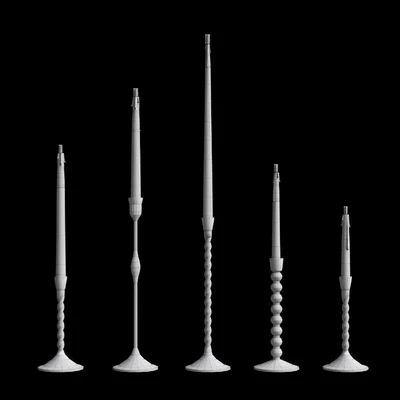 Lumiere Taper Candlestick — Вид 3
