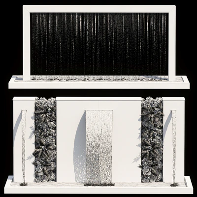 Waterfall fountains cascade 05 — Ver 2
