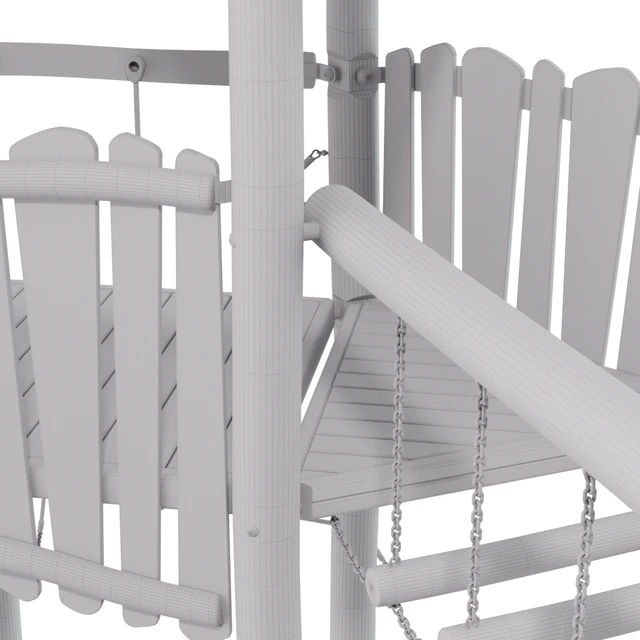 Kompan. Two Tower with Wobble Bridge — Descargar
