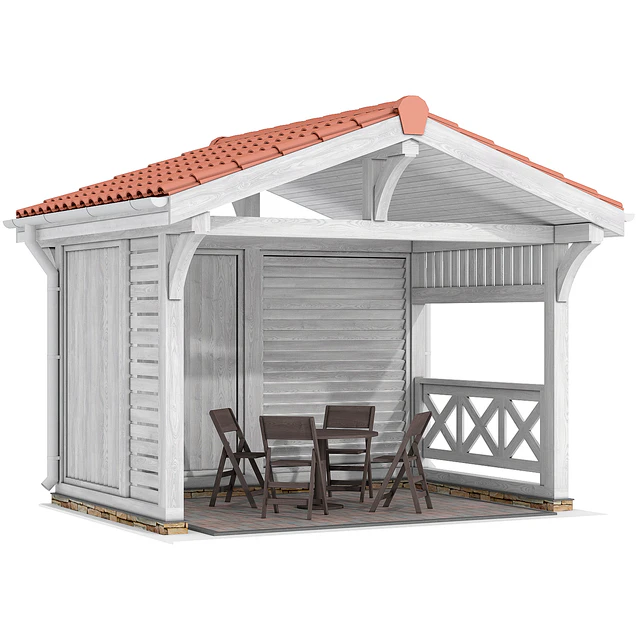 Беседка терраса веранда / Arbor gazebo canopy — Скачать
