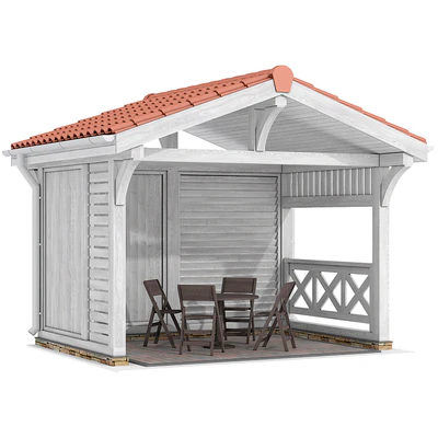 Беседка терраса веранда / Arbor gazebo canopy — Вид 1