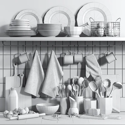 Decorative kitchen set 05 — Вид 2