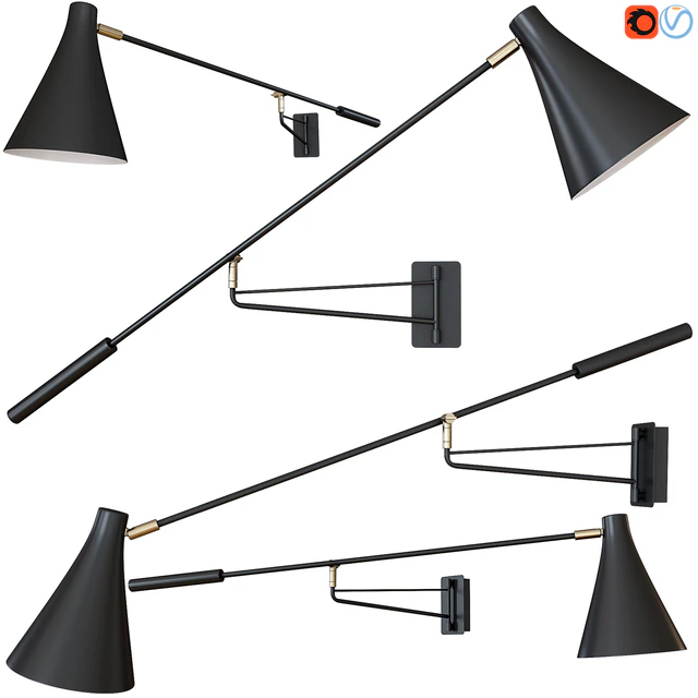 Jameson Contemporary Adjustable Wall Light — Descargar