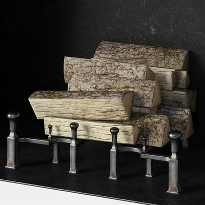 Regency Style Stone Fireplace — Вид 2