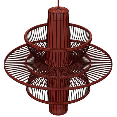 Pastoral Rattan Decorative Pendant Lights — Вид 4
