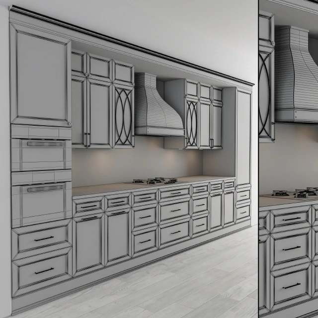 Kitchen NeoClassic - Dark Gray Set 22 — Descargar