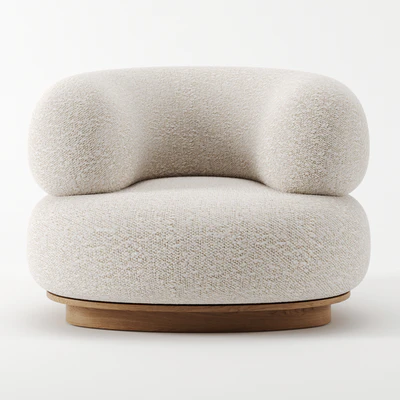 Split armchair by Emmanuelle Simon — Вид 4
