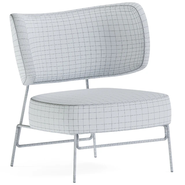 Kapoor B Armchair by Annud — Скачать