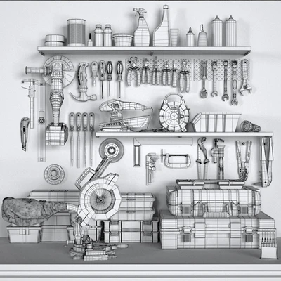 garage tools set 2 — Ver 3