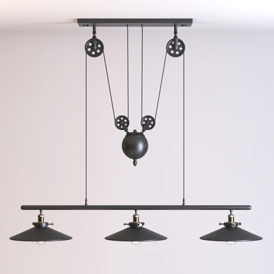 Loft Cone Pendant Balance Line 3 — Ver 1