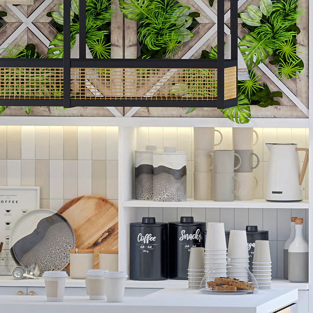 Coffee Shop. Vray — Descargar