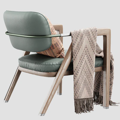 Giorgetti ELSA Lounge Chair — Ver 3
