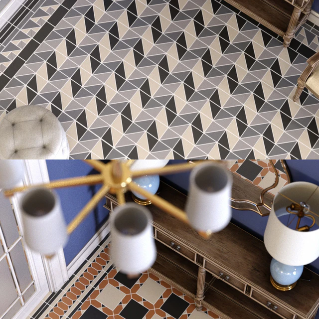 Topcer Victorian Tiles Set4 — Descargar