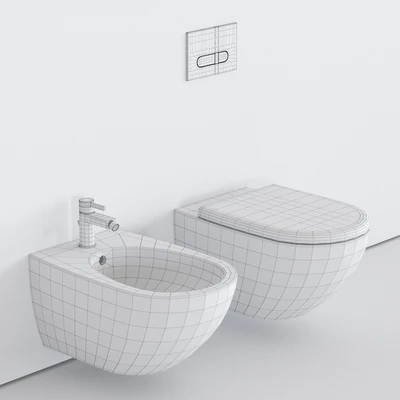 Duravit Architec Wall-hung WC — Ver 2