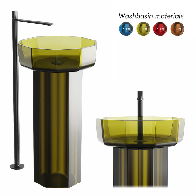 Antonio Lupi Design Opale Freestanding Washbasin Set 1 — Descargar