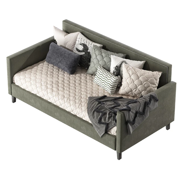 Bed-sofa Guizar Back Twin Daybed — Descargar