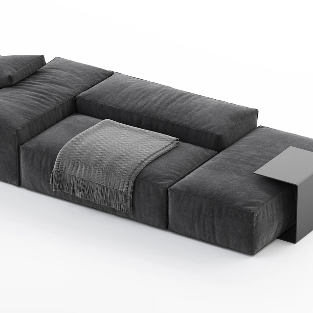 Living Divani Extrasoft Sofa Set 3 — Descargar