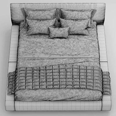 Bed BEDS CLIP molteni — Ver 2