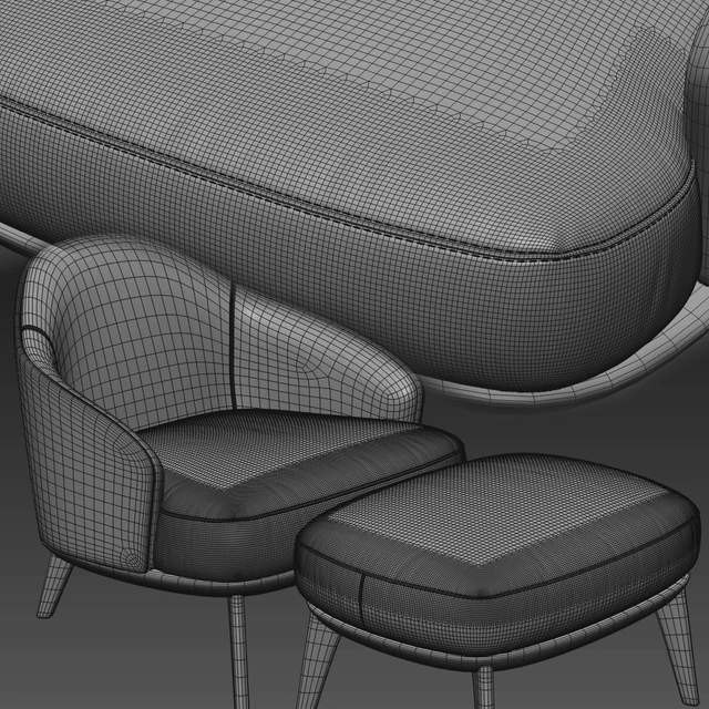Minotti leslie armchair — Descargar