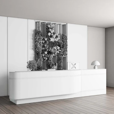 Reception desk - office furniture 04 — Ver 4