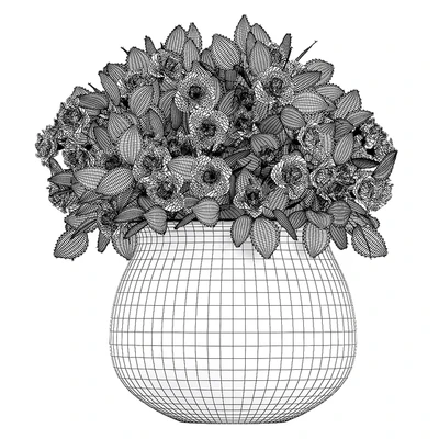 Flowers in a Vase 3 — View 3