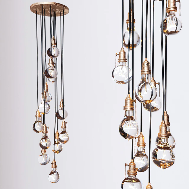 Loft Design chandelier — Скачать