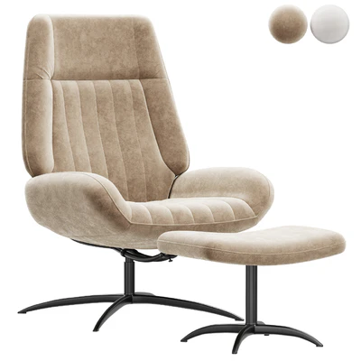DRAAIFAUTEUIL TIRONA GEEL — Ver 2