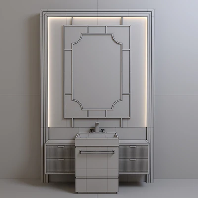 Bathroom Furniture Set 1 — Ver 3