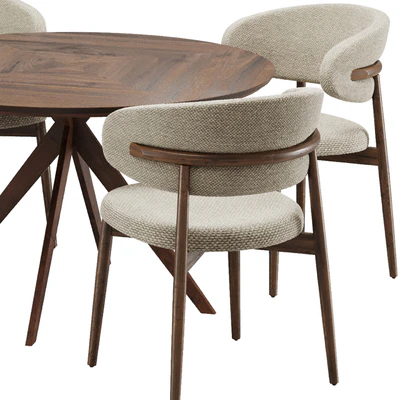 Dinning chair and table set21 — Вид 5