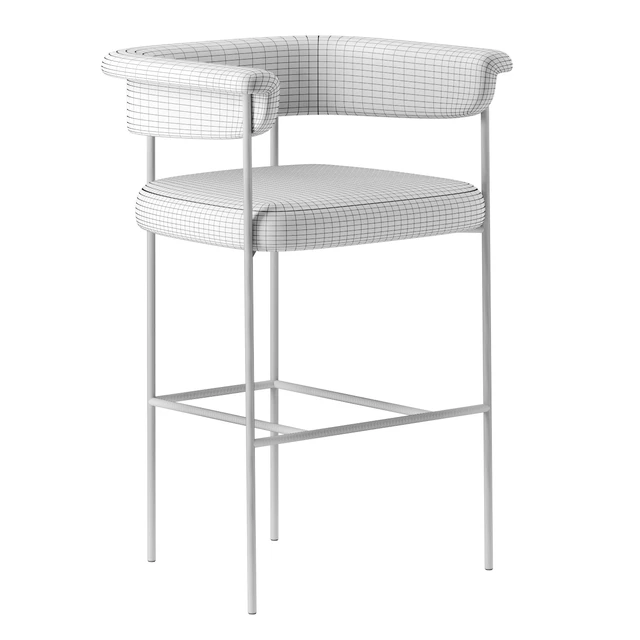 Carrie Bar Stool by Burke Decor — Скачать